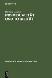 Cover von Individualität und Totalität