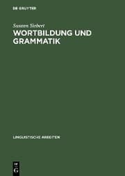 Cover von Wortbildung und Grammatik