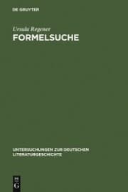 Cover von Formelsuche
