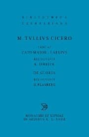 Cover von Cato maior. Laelius. De gloria