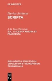 Cover von Scripta minora et fragmenta