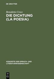 Cover von Die Dichtung (La Poesia)