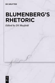 Cover von Blumenberg's Rhetoric