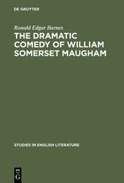 Cover von The dramatic comedy of William Somerset Maugham