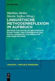 Cover von Linguistische Methodenreflexion im Aufbruch