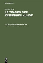 Cover von Säuglingskrankheiten