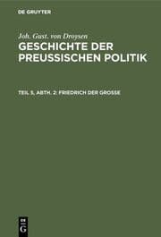 Cover von Geschichte der preußischen Politik