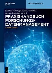 Cover von Praxishandbuch Forschungsdatenmanagement