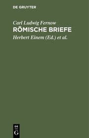 Cover von Römische Briefe an Johann Pohrt