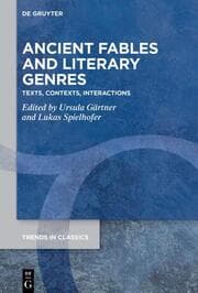 Cover von Ancient Fables and Literary Genres