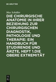 Cover von Die obere Extremität