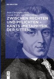 Cover von Zwischen Rechten und Pflichten - Kants Metaphysik der Sitten