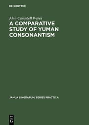 Cover von A Comparative Study of Yuman Consonantism