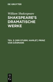 Cover von [Dramatische Werke] Shakspeare's dramatische Werke.Übersetzt von August Wilhelm Schlegel