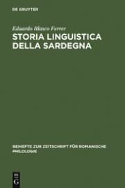 Cover von Storia linguistica della Sardegna