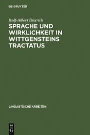Cover von Sprache und Wirklichkeit in Wittgensteins Tractatus