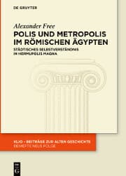 Cover von Polis und Metropolis im römischen Ägypten