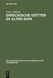 Cover von Griechische Götter im alten Rom