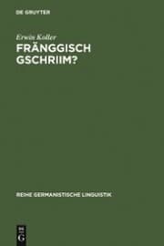 Cover von Fränggisch gschriim?