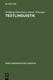 Cover von Textlinguistik
