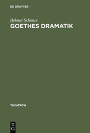 Cover von Goethes Dramatik