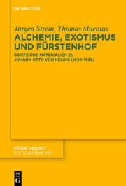 Cover von Alchemie, Exotismus und Fürstenhof
