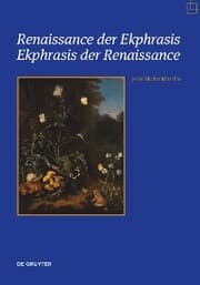 Cover von Renaissance der Ekphrasis - Ekphrasis der Renaissance