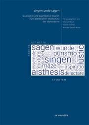 Cover von singen unde sagen