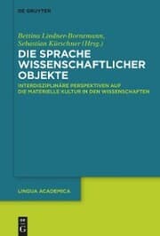 Cover von Die Sprache wissenschaftlicher Objekte