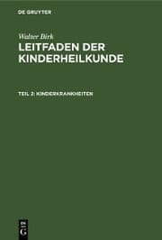 Cover von Kinderkrankheiten