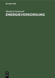 Cover von Energieversorgung