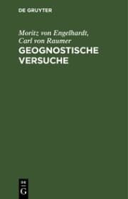 Cover von Geognostische Versuche