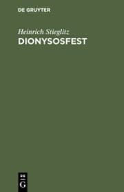 Cover von Dionysosfest