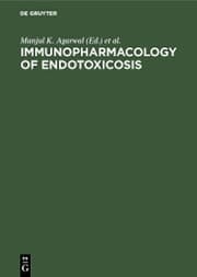 Cover von Immunopharmacology of endotoxicosis