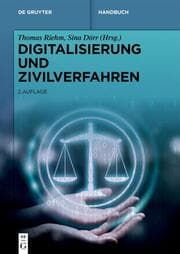 Cover von Digitalisierung und Zivilverfahren