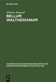 Cover von Bellum waltherianum