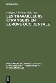 Cover von Les Travailleurs étrangers en Europe occidentale