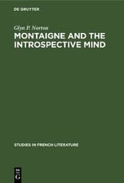Cover von Montaigne and the introspective mind