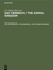 Cover von Myriapoda, 3. Polydesmoidea, 1. Fam. Strongylosomidae