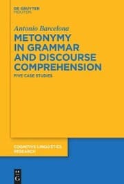 Cover von Metonymy in Grammar and Discourse Comprehension