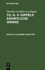 Cover von Kleinere Schriften