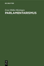 Cover von Parlamentarismus