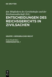 Cover von Nebengesetze, 1