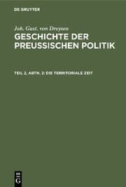 Cover von Die territoriale Zeit