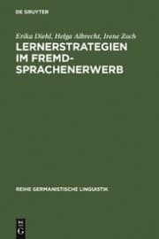 Cover von Lernerstrategien im Fremdsprachenerwerb