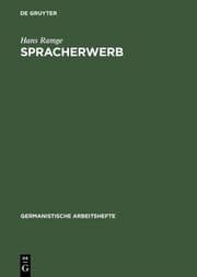 Cover von Spracherwerb