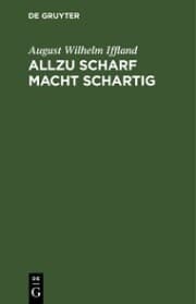 Cover von Allzu scharf macht schartig