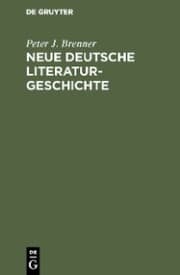 Cover von Neue deutsche Literaturgeschichte