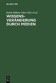 Cover von Wissensveränderung durch Medien