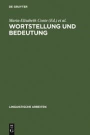 Cover von Wortstellung und Bedeutung